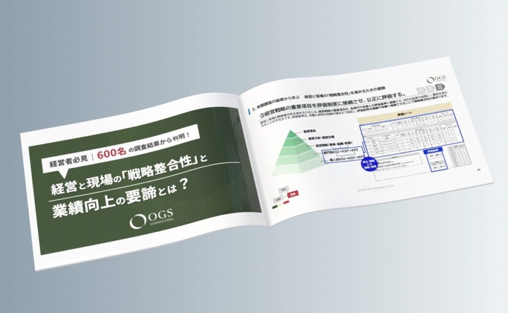 経営と現場の「戦略整合性」と業績向上の要諦とは？