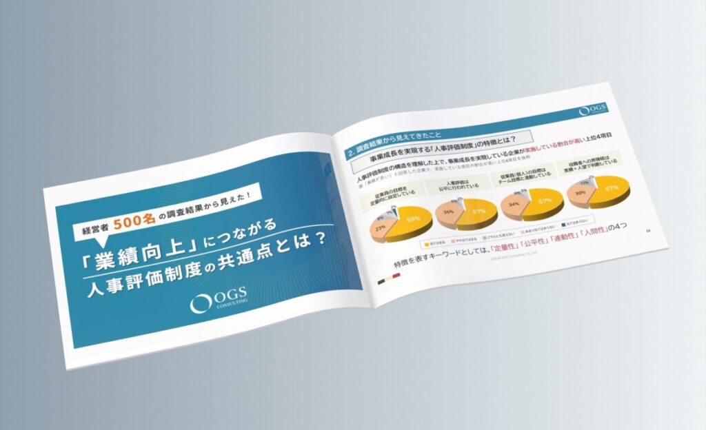 人事評価制度と業績の相関